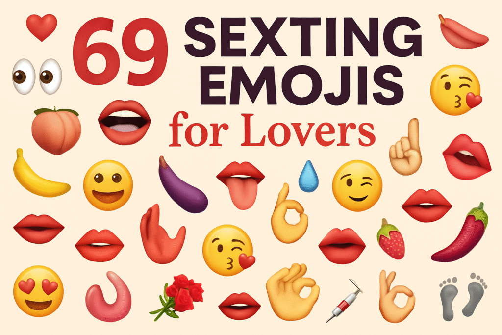 69 Sexting Emojis